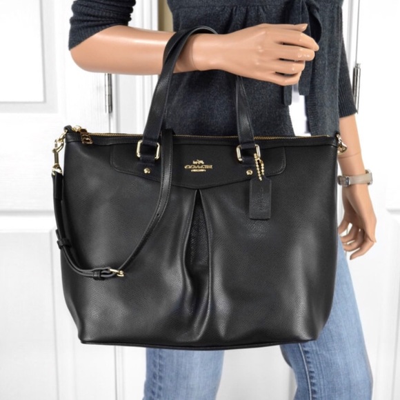 Coach Handbags - Coach Crossgrain Pleated Tote